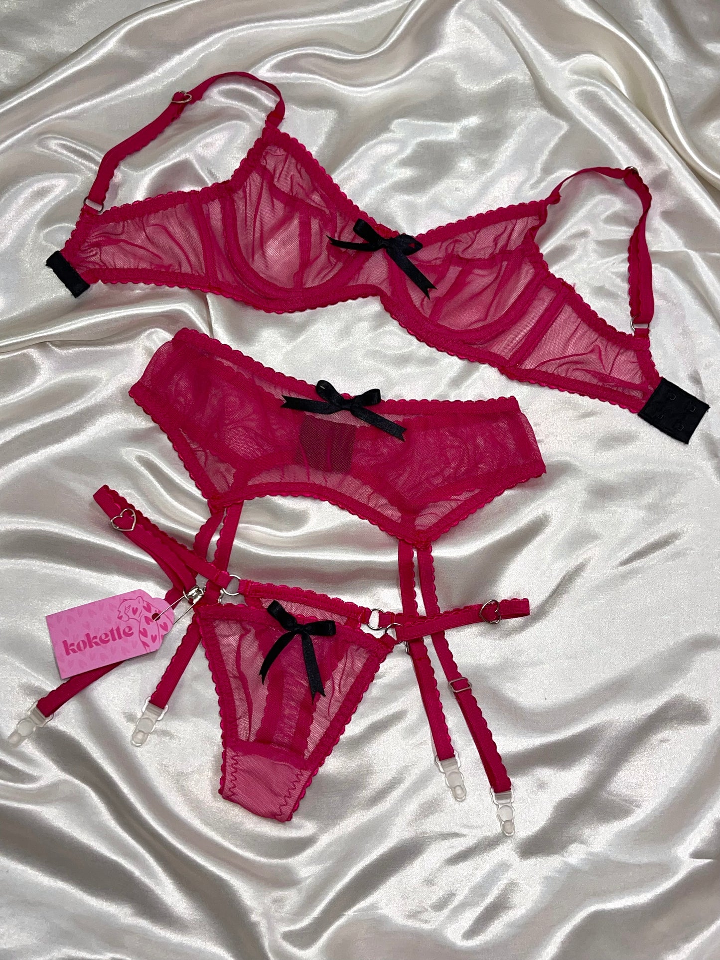 Santorini Set Mesh Fiucsa