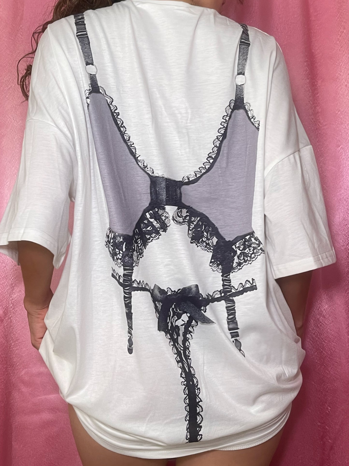 Camiseta Lingerie As Outerwear